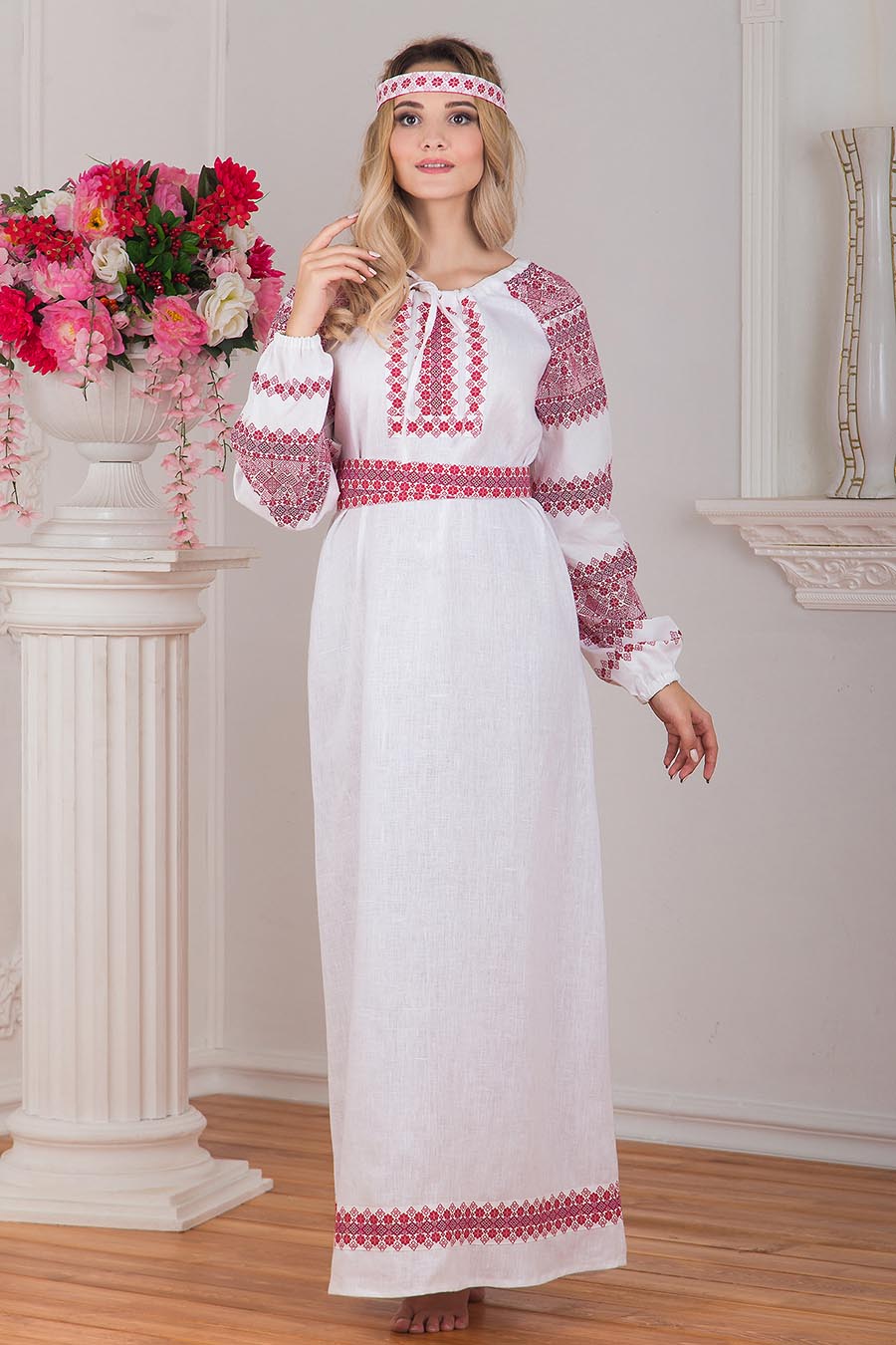 A playful frame from Women in Slavic costumes — online in Hangzhou